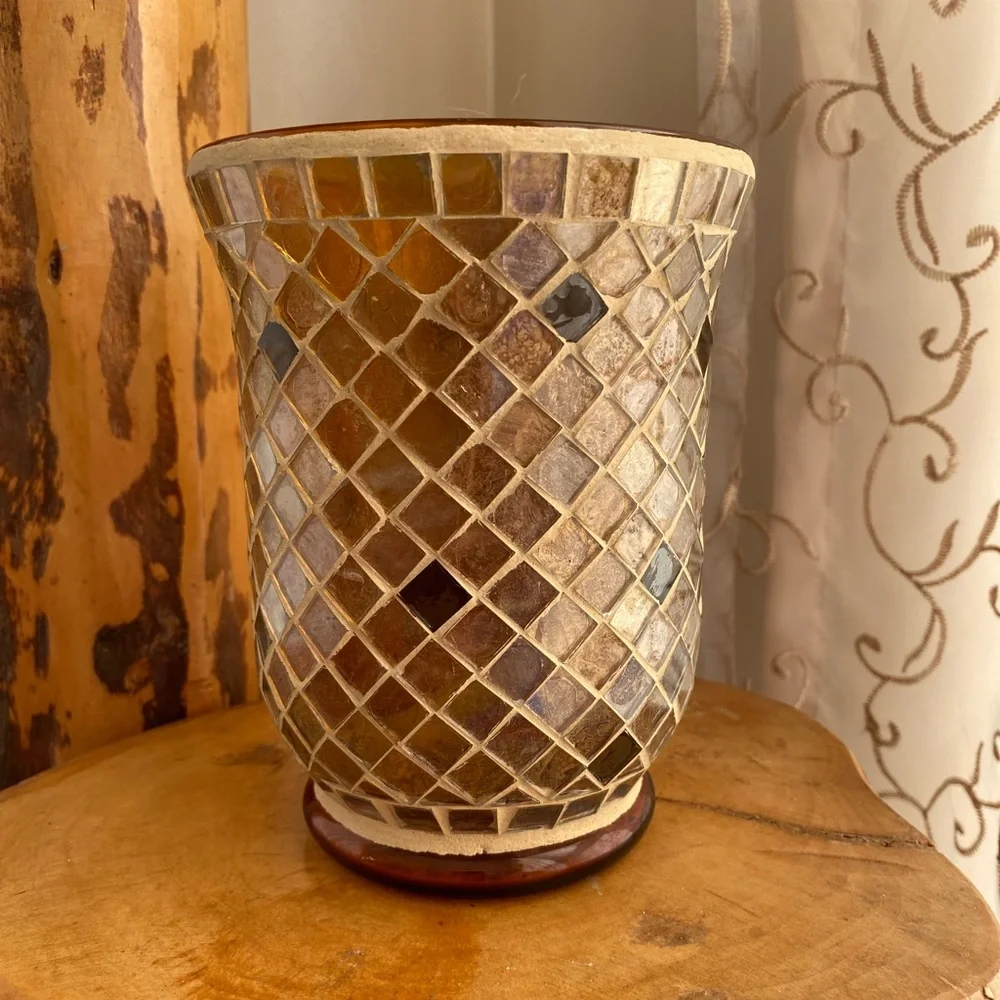 Mosaic Candleholder